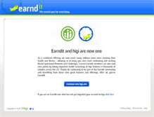 Tablet Screenshot of earndit.com